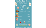Easter Egg Drop Breakfast on April 1st at Snack Shack